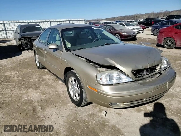 2000 Mercury Sable LS Premium with VIN 1MEFM55S5YG638820, listed as a Copart auction lot 47483035 with 84,238 mi miles and Salvage Title. Bid and sale history available at carsss.com. Image 10.