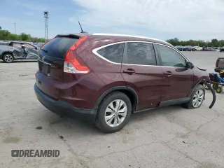 2012 Honda CR-V EX-L with VIN 5J6RM3H76CL021382, listed as a Copart auction lot 52554765 with 149,008 mi miles and Salvage Title. Bid and sale history available at carsss.com. Image 3.