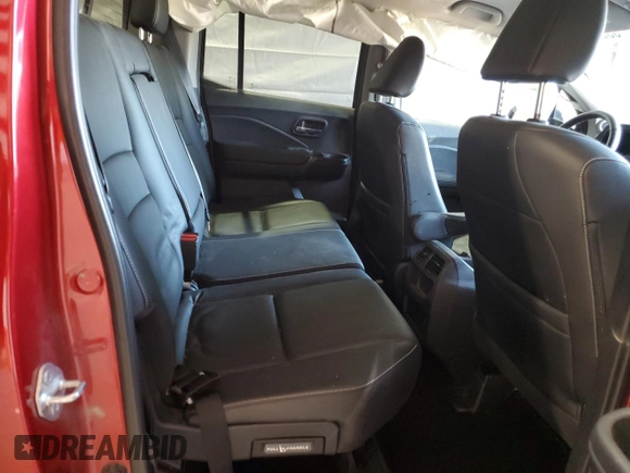 2022 Honda Ridgeline RTL-E with VIN 5FPYK3F78NB015932, listed as a Copart auction lot 53505315 with 40,009 mi miles and Salvage title. Bid and sale history available at DreamBid. Image 10.