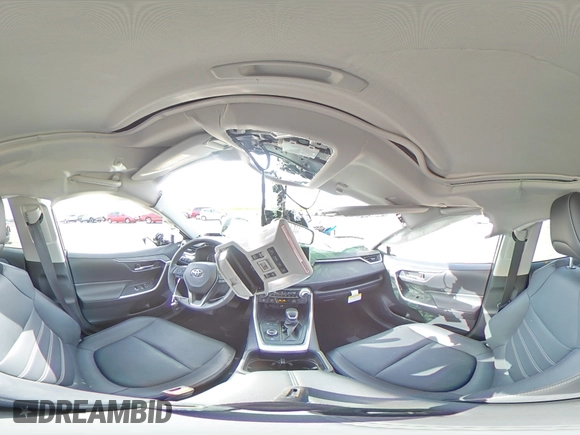 2024 Toyota RAV4 Hybrid XLE Premium with VIN JTMB6RFV4RD145174, listed as a Copart auction lot 48618325 with 6,652 mi miles and Salvage Title. Bid and sale history available at carsss.com. Image 13.