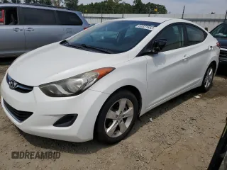 2011 Hyundai Elantra GLS with VIN 5NPDH4AE8BH051747, listed as a Copart auction lot 48047975 with 0 mi miles and Salvage Title. Bid and sale history available at carsss.com. Image 1.