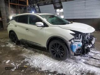 2021 Nissan Murano SL with VIN 5N1AZ2CS6MC131050, listed as a Copart auction lot 43471015 with 79,609 mi miles and Salvage Title. Bid and sale history available at DreamBid. Image 4.