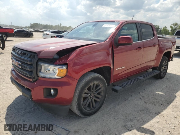 2019 GMC Canyon 4WD SLE with VIN 1GTG6CEN6K1322416, listed as a Copart auction lot 72979264 with 66,331 mi miles and Salvage Title. Bid and sale history available at carsss.com. Image 1.