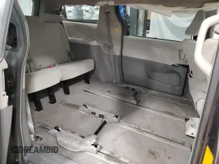 2011 Toyota Sienna LE with VIN 5TDJK3DC8BS008819, listed as a Copart auction lot 46245485 with 243,826 mi miles and Non Repairable. Bid and sale history available at carsss.com. Image 11.