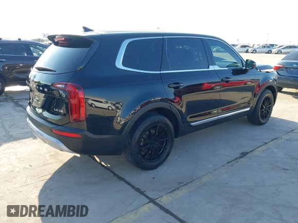 2021 Kia Telluride LX with VIN 5XYP24HC3MG152384, listed as a IAAI auction lot 41520433 with 76,032 mi miles and . Bid and sale history available at DreamBid. Image 4.