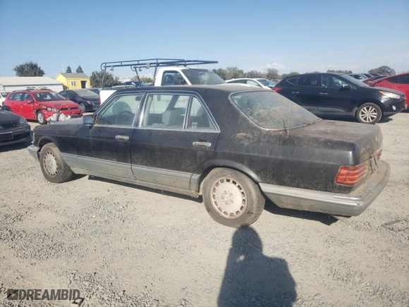 1988 Mercedes-Benz 420 Series 420SEL with VIN WDBCA35D5JA388327, listed as a Copart auction lot 74394414 with NaN miles and Salvage Title. Bid and sale history available at carsss.com. Image 2.