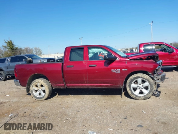 2021 Ram 1500 Tradesman with VIN 1C6RR6FT1MS578532, listed as a IAAI auction lot 41753880 with 81,213 mi miles and . Bid and sale history available at DreamBid. Image 13.