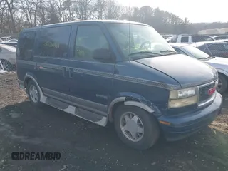 2002 GMC Safari z VIN 1GDDM19X22B514706, wystawiony jako IAAI lot #41647881 z przebiegiem Nie podano mil oraz . Historia ofert i sprzedaży dostępna na DreamBid. Obrazek 1.