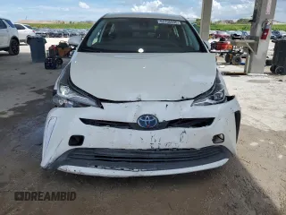 2020 Toyota Prius L Eco with VIN JTDKARFU0L3125927, listed as a Copart auction lot 63796095 with 21,895 mi miles and Salvage title. Bid and sale history available at DreamBid. Image 5.