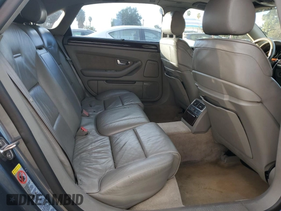 2004 Audi A8 L with VIN WAUML44E74N001111, listed as a Copart auction lot 88940235 with 220,191 mi miles and Salvage Title. Bid and sale history available at carsss.com. Image 11.
