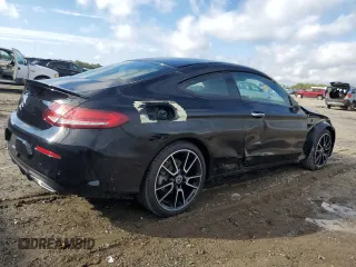 2023 Mercedes-Benz C 300 with VIN W1KWJ8DBXPG129002, listed as a Copart auction lot 84205894 with 13,525 mi miles and Salvage Title. Bid and sale history available at DreamBid. Image 3.