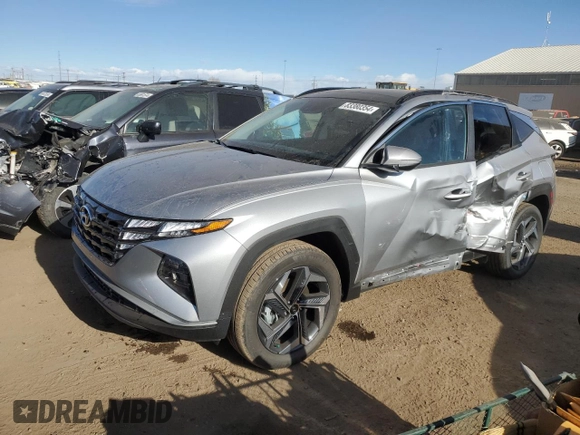2024 Hyundai Tucson SEL Convenience with VIN KM8JCCD16RU243118, listed as a Copart auction lot 83380354 with 2,257 mi miles and Salvage Title. Bid and sale history available at carsss.com. Image 1.