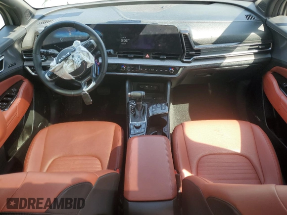 2024 Kia Sportage SX-Prestige with VIN 5XYK5CDF6RG189254, listed as a Copart auction lot 53347875 with 27,967 mi miles and Salvage title. Bid and sale history available at DreamBid. Image 8.