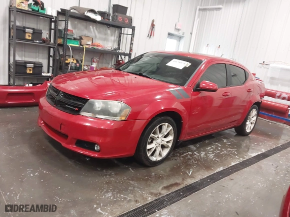 2013 Dodge Avenger R/T with VIN 1C3CDZBG3DN519881, listed as a IAAI auction lot 41678978 with 113,201 mi miles. Bid and sale history available at carsss.com. Image 18.