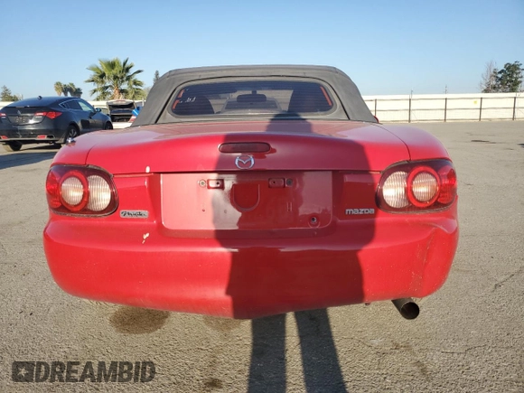 2001 Mazda MX-5 Miata with VIN JM1NB353X10203032, listed as a Copart auction lot 52594545 with 46,489 mi miles and Clean Title. Bid and sale history available at DreamBid. Image 6.