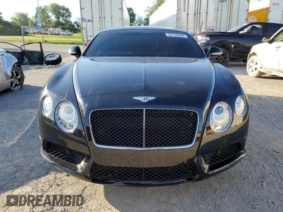 2014 Bentley Continental GT with VIN SCBFT7ZA2EC090234, listed as a Copart auction lot 52746304 with 40,309 mi miles and Salvage Title. Bid and sale history available at DreamBid. Image 5.