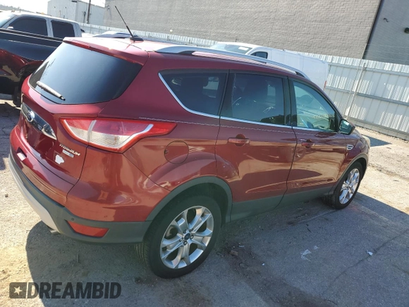 2014 Ford Escape Titanium with VIN 1FMCU9JX5EUB77527, listed as a Copart auction lot 49103665 with 105,438 mi miles and Non Repairable. Bid and sale history available at carsss.com. Image 3.