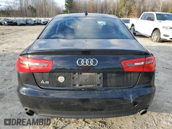 2014 Audi A6 Premium Plus with VIN WAUDFAFC2EN092291, listed as a Copart auction lot 46978435 with 176,555 mi miles and Salvage title. Bid and sale history available at DreamBid. Image 6.