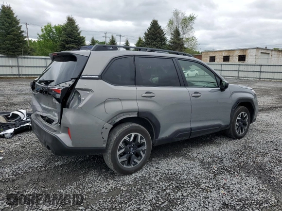 2025 Subaru Forester Premium with VIN JF2SLDBCXSH424743, listed as a Copart auction lot 56463185 with 12,520 mi miles and Salvage title. Bid and sale history available at DreamBid. Image 3.