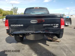 2004 Dodge Dakota Sport with VIN 1D7HL38K94S627992, listed as a Copart auction lot 45193165 with 189,811 mi miles and Salvage Title. Bid and sale history available at carsss.com. Image 6.