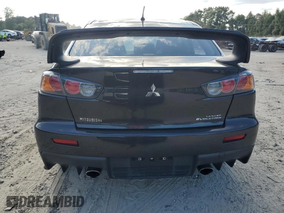 2011 Mitsubishi Lancer Evolution GSR with VIN JA32W8FV6BU010292, listed as a Copart auction lot 68446384 with 0 mi miles and Salvage Title. Bid and sale history available at carsss.com. Image 6.