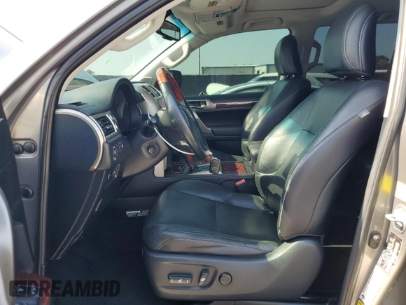 2010 Lexus GX 460 Premium with VIN JTJJM7FX5A5011762, listed as a Copart auction lot 56207715 with 185,360 mi miles and Salvage title. Bid and sale history available at DreamBid. Image 7.
