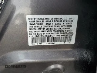 2013 Acura ILX Tech Pkg with VIN 19VDE1F77DE008437, listed as a Copart auction lot 49903255 with 159,272 mi miles and Salvage Title. Bid and sale history available at carsss.com. Image 13.
