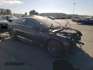 2019 Audi A5 Sportback Prestige with VIN WAUCNCF57KA016659, listed as a Copart auction lot 74605354 with 59,165 mi miles and Salvage Title. Bid and sale history available at carsss.com. Image 4.
