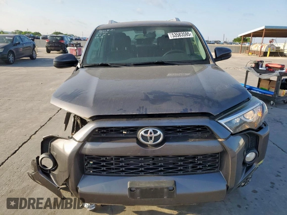 2018 Toyota 4Runner SR5 с VIN JTEZU5JR6J5179456, выставлен на аукционе Copart как лот 53583595 с пробегом 59 266 миль миль и Списание • Salvage title. История ставок и продаж доступна на DreamBid. Изображение 5.