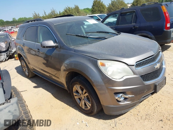 2012 Chevrolet Equinox 2LT z VIN 2GNALPEK9C6160248, wystawiony jako IAAI lot #42068176 z przebiegiem 241 481 mil mil oraz . Historia ofert i sprzedaży dostępna na DreamBid. Obrazek 1.