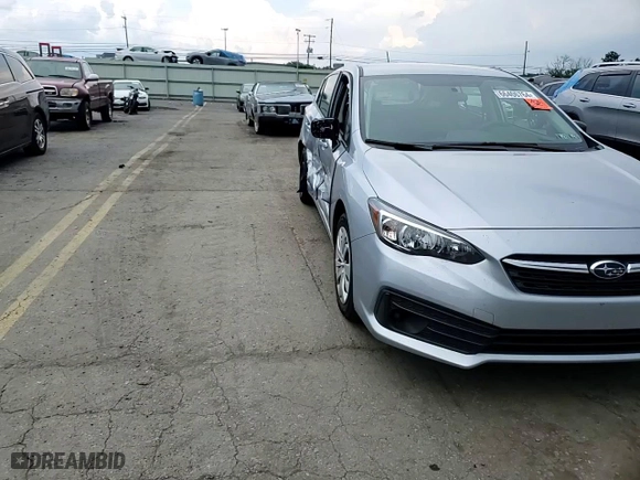 2022 Subaru Impreza with VIN 4S3GTAA66N1726333, listed as a Copart auction lot 66406764 with 33,468 mi miles and Salvage Title. Bid and sale history available at carsss.com. Image 11.