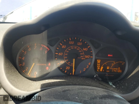 2003 Toyota Celica GTS with VIN JTDDY32T430065201, listed as a Copart auction lot 53017365 with 174,186 mi miles and Salvage Title. Bid and sale history available at carsss.com. Image 9.