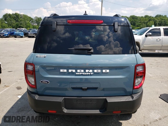 2023 Ford Bronco Sport Outer Banks z VIN 3FMCR9C64PRD15722, wystawiony jako Copart lot #63294805 z przebiegiem 19 457 mil mil oraz Nie do naprawy • Non repairable. Historia ofert i sprzedaży dostępna na DreamBid. Obrazek 6.