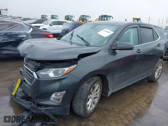 2018 Chevrolet Equinox LT z VIN 2GNAXSEV0J6272001, wystawiony jako IAAI lot #42185011 z przebiegiem 108 899 mil mil oraz . Historia ofert i sprzedaży dostępna na DreamBid. Obrazek 2.