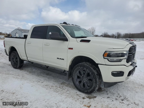 2022 Ram 2500 Laramie with VIN 3C6UR5FJ7NG394644, listed as a Copart auction lot 45635685 with 40,369 mi miles and Clean Title. Bid and sale history available at carsss.com. Image 4.