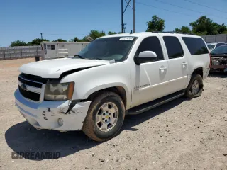 2008 Chevrolet Suburban LTZ with VIN 1GNFK163X8J227057, listed as a Copart auction lot 57214285 with Not provided miles and Salvage title. Bid and sale history available at DreamBid. Image 1.