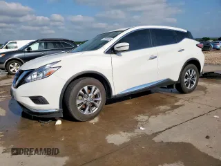 2017 Nissan Murano S z VIN 5N1AZ2MGXHN130276, wystawiony jako Copart lot #53634825 z przebiegiem 125 923 mil mil oraz Szkoda całkowita • Salvage title. Historia ofert i sprzedaży dostępna na DreamBid. Obrazek 1.