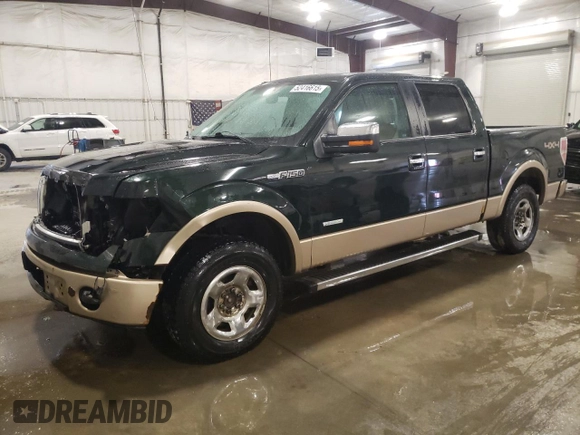 2013 Ford F-150 XL with VIN 1FTFW1ET6DKG30200, listed as a Copart auction lot 52416615 with 236,974 mi miles and Salvage Title. Bid and sale history available at carsss.com. Image 1.