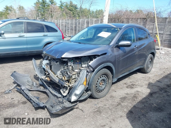 2016 Honda HR-V EX-L w/Navi with VIN 3CZRU6H71GM738455, listed as a IAAI auction lot 42017707 with 83,708 mi miles. Bid and sale history available at carsss.com. Image 17.