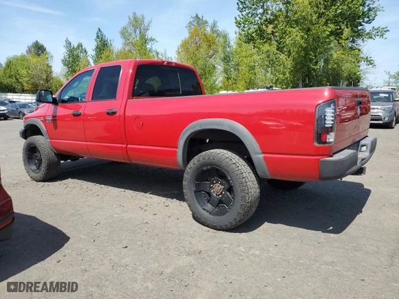 2008 Dodge Ram 2500 SLT with VIN 3D7KS28A78G173944, listed as a Copart auction lot 54681075 with 202,475 mi miles and Salvage Title. Bid and sale history available at carsss.com. Image 2.