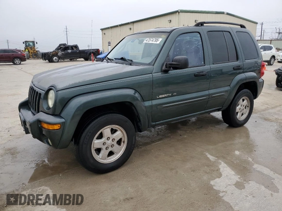 2002 Jeep Liberty Limited with VIN 1J8GL58K12W148983, listed as a Copart auction lot 47574795 with 189,337 mi miles and Clean title. Bid and sale history available at DreamBid. Image 1.