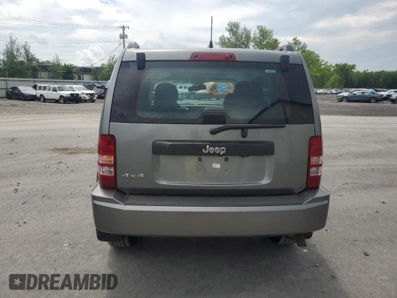2012 Jeep Liberty Arctic with VIN 1C4PJMAK1CW123777, listed as a Copart auction lot 63671645 with 106,111 mi miles and Salvage title. Bid and sale history available at DreamBid. Image 6.
