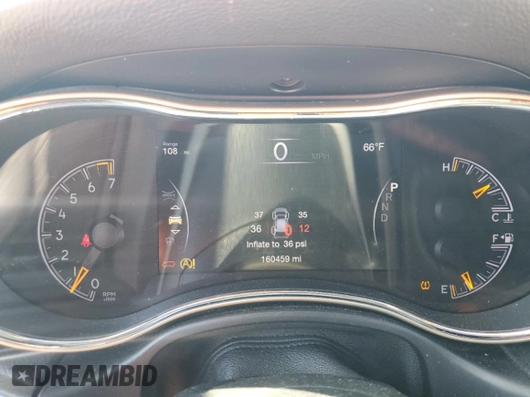 2017 Jeep Grand Cherokee Limited with VIN 1C4RJEBG2HC943268, listed as a Copart auction lot 50553945 with 160,459 mi miles and Salvage title. Bid and sale history available at DreamBid. Image 9.