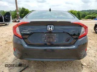 2016 Honda Civic EX-T with VIN 19XFC1F47GE014982, listed as a Copart auction lot 59727615 with 78,492 mi miles and Salvage title. Bid and sale history available at DreamBid. Image 6.