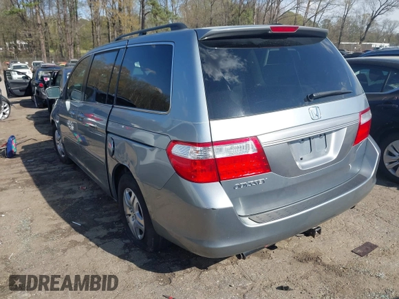 2007 Honda Odyssey EX-L with VIN 5FNRL38677B054173, listed as a IAAI auction lot 41888792 with 142,438 mi miles and . Bid and sale history available at DreamBid. Image 3.