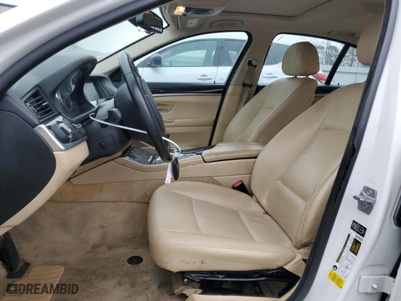 2014 BMW 5 Series 528i with VIN WBA5A5C50ED503001, listed as a Copart auction lot 42406495 with 179,220 mi miles and Salvage Title. Bid and sale history available at carsss.com. Image 7.