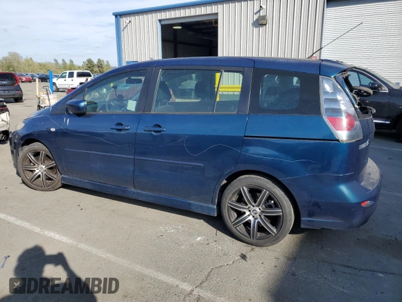 2007 Mazda 5 Touring with VIN JM1CR29L370135026, listed as a Copart auction lot 52968945 with 166,442 mi miles and Salvage Title. Bid and sale history available at carsss.com. Image 2.