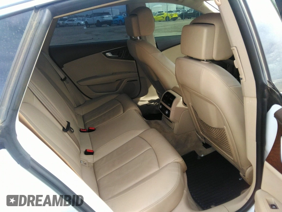 2016 Audi A7 3.0 Premium Plus with VIN WAUWGAFC6GN144188, listed as a IAAI auction lot 41824927 with 128,379 mi miles. Bid and sale history available at carsss.com. Image 8.
