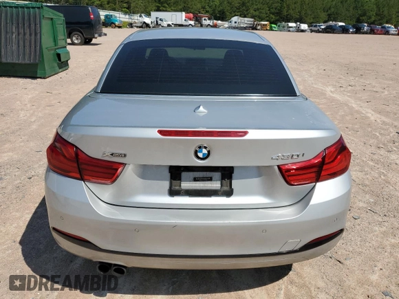 2018 BMW 4 Series 430i xDrive with VIN WBA4Z3C56JEC47835, listed as a Copart auction lot 59379125 with 159,907 mi miles and Salvage title. Bid and sale history available at DreamBid. Image 6.