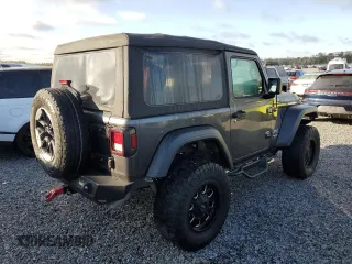 2018 Jeep Wrangler Sport with VIN 1C4GJXAG1JW219516, listed as a Copart auction lot 85608774 with 89,488 mi miles and Salvage Title. Bid and sale history available at DreamBid. Image 3.